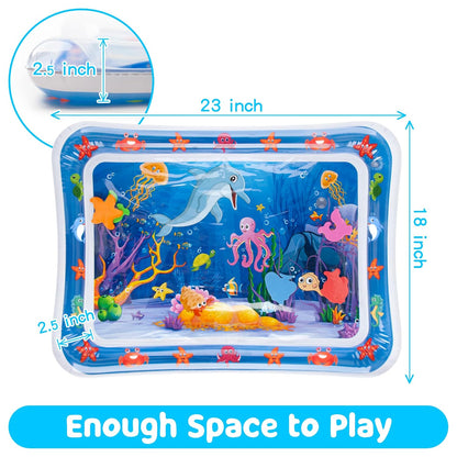 Tapis de jeu gonflable d’eau pour bébé (3-12 mois)