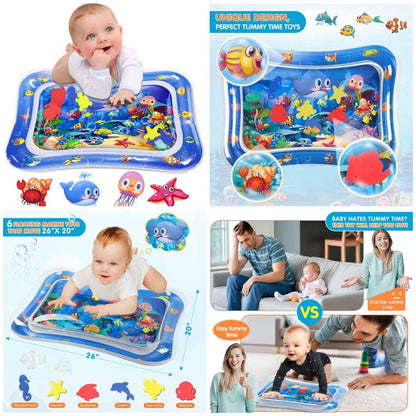 Tapis de jeu gonflable d’eau pour bébé (3-12 mois)