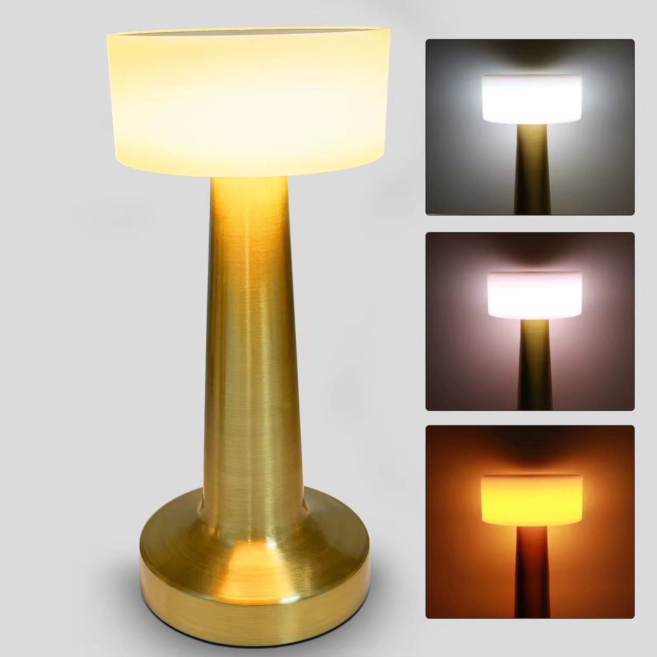 💡 Pack AuraLight™️ Premium – Lampe LED Dorée Tactile + Applique Détecteur de Mouvement✨ ✨ ✨