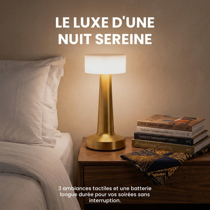 💡 Pack AuraLight™️ Premium – Lampe LED Dorée Tactile + Applique Détecteur de Mouvement✨ ✨ ✨